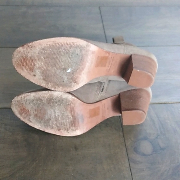 MADEWELL TAN SUEDE BOHO ANKLE BOOTS WOMANS 9.5. - Picture 5 of 6